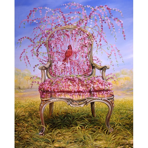 Flowering Weeping Cherry Chair