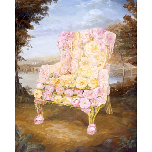 Floral Chair Series - Rose Chair