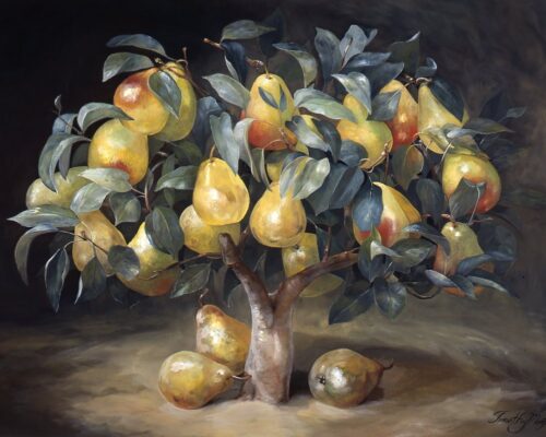 Fruit Tree Triptych - Pear Tree